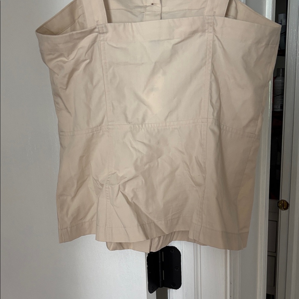 Banana Republic Cream Button-Front Tank Top - Picture 7 of 8
